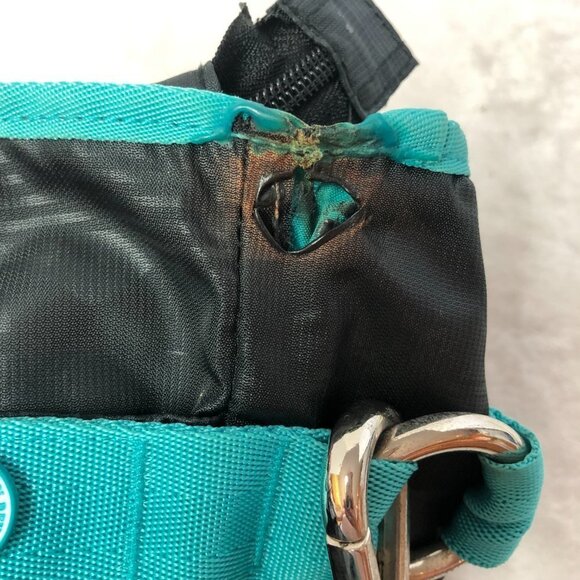 OAKLEY Black & Turquoise Athletic Gym Tote Shoulder Bag - Picture 12 of 16